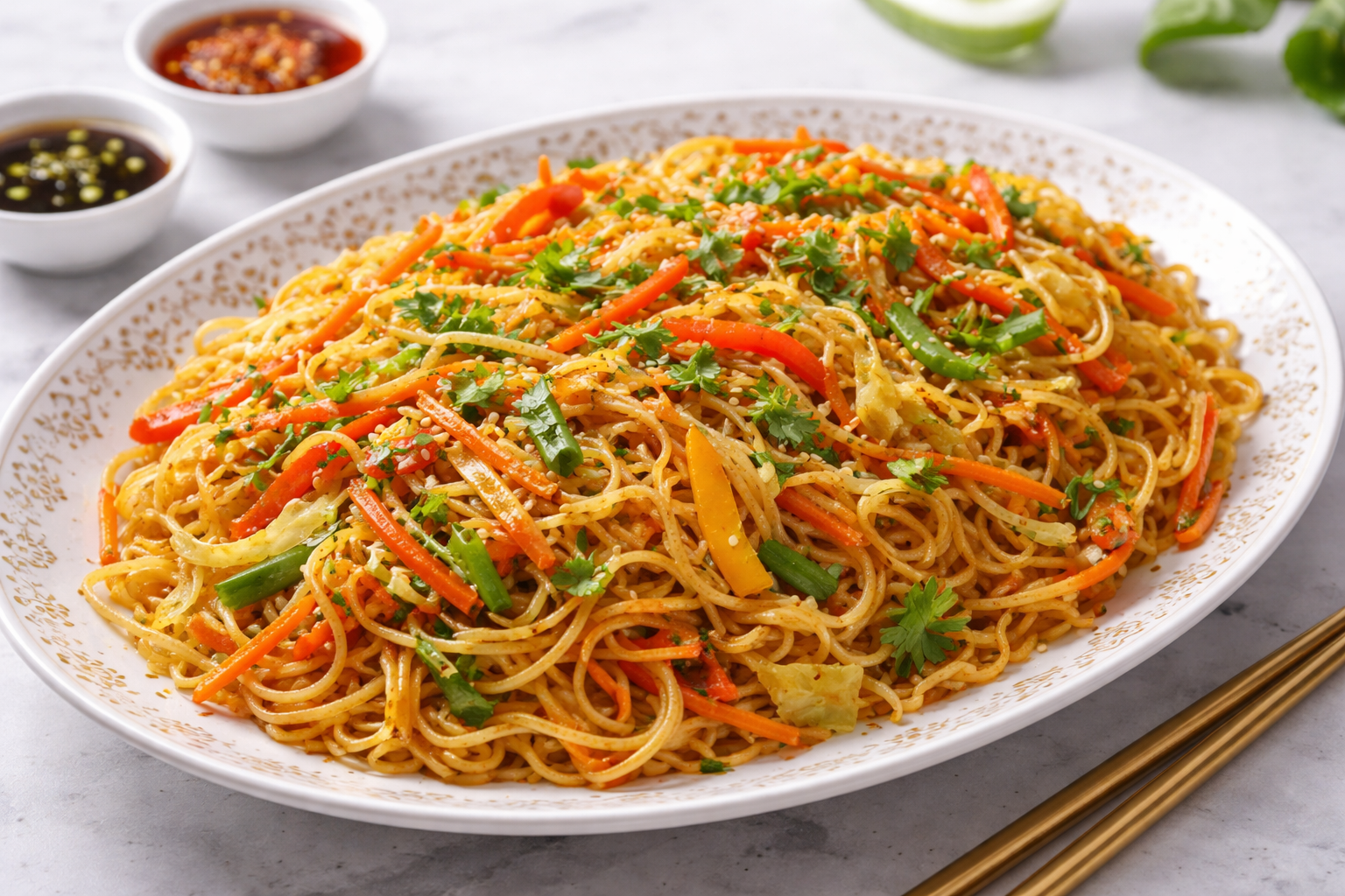 Quick Ramen Recipe - Indian-Style Veg Masala Noodles - Easy Good Food