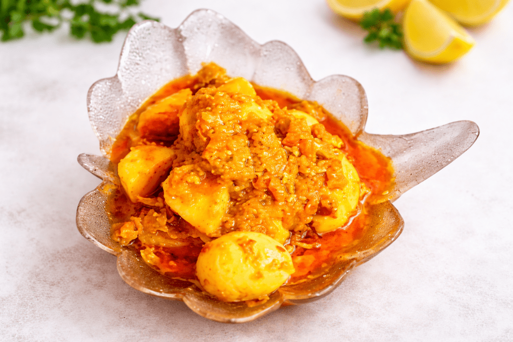 rice cooker egg curry recipe