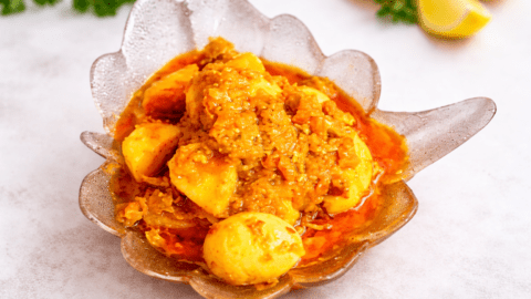 rice cooker egg curry recipe