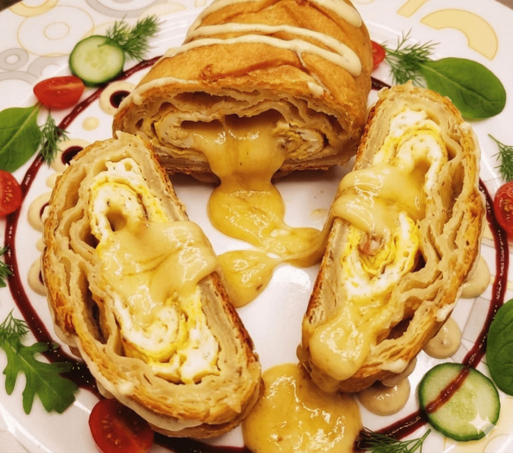 Braided Fiber-Rich High-Protein Egg Paratha Recipe 1 High-Protein Egg Paratha