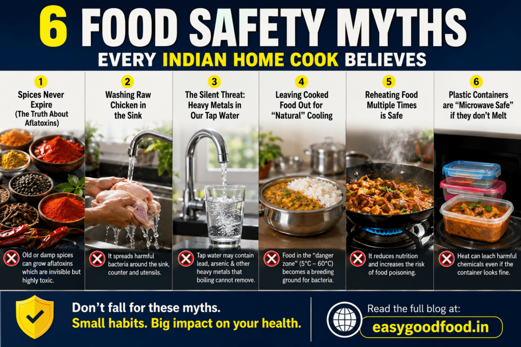 6 Food Safety Myths