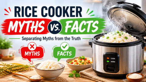 electric rice cooker myths vs. facts