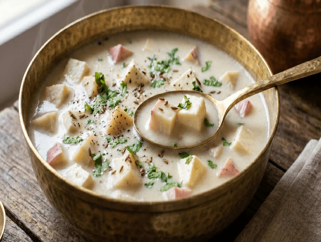 Sattvic soup recipe