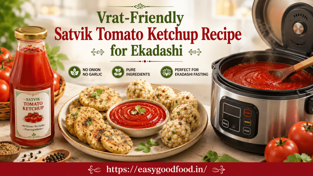satvik tomato ketchup recipe