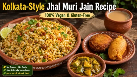 Kolkata-style jhal muri jain recipe