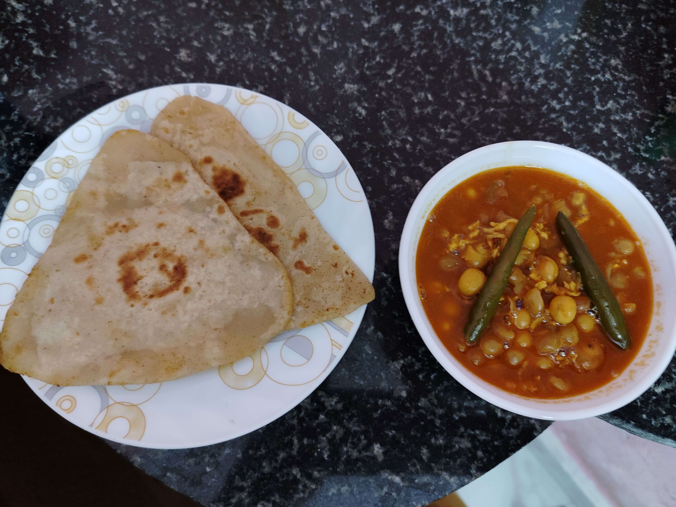 No Onion Garlic Matar ke Chole Recipe Kolkata-Style Ghugni 2 no onion garlic matar chole