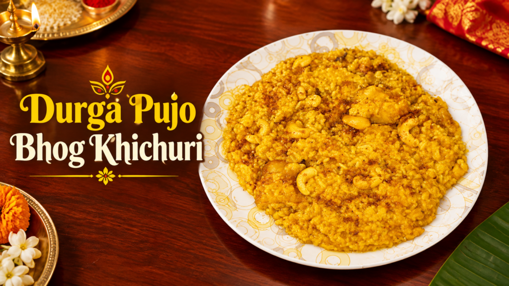 Durga Pujo Bhg Khichuri Recipe