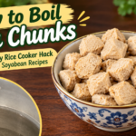 how to boil soya chunks in a rice cooker